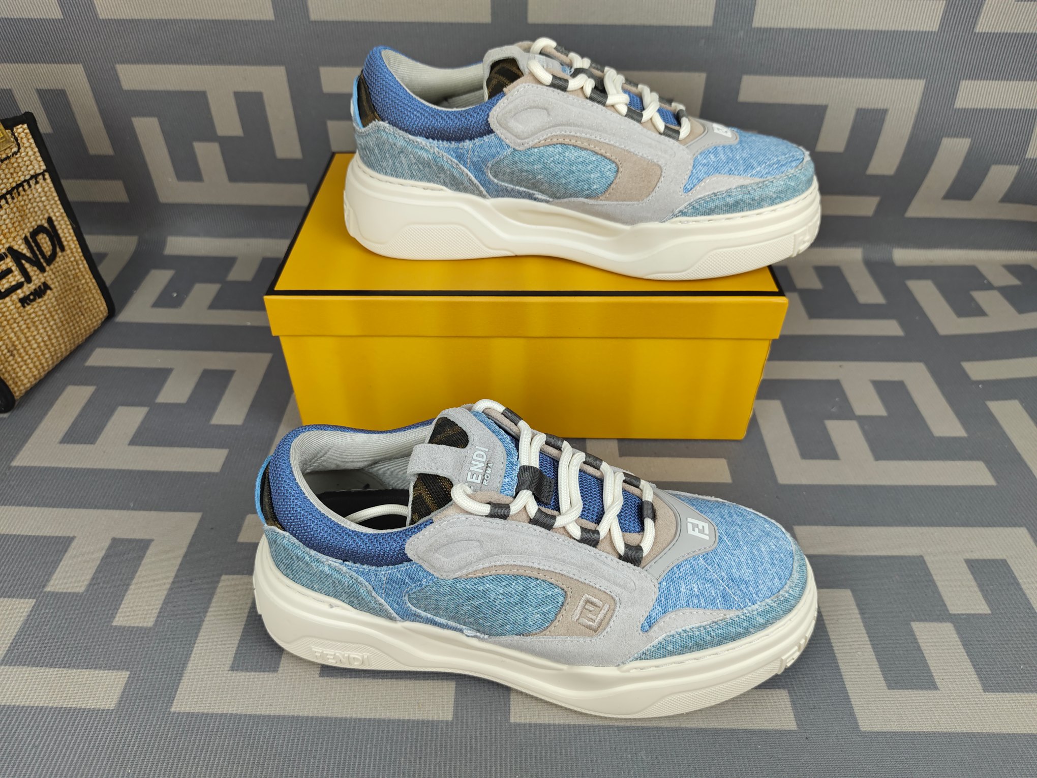 Fendi Style Leather Men's Shoes Lookbook Reference image 2