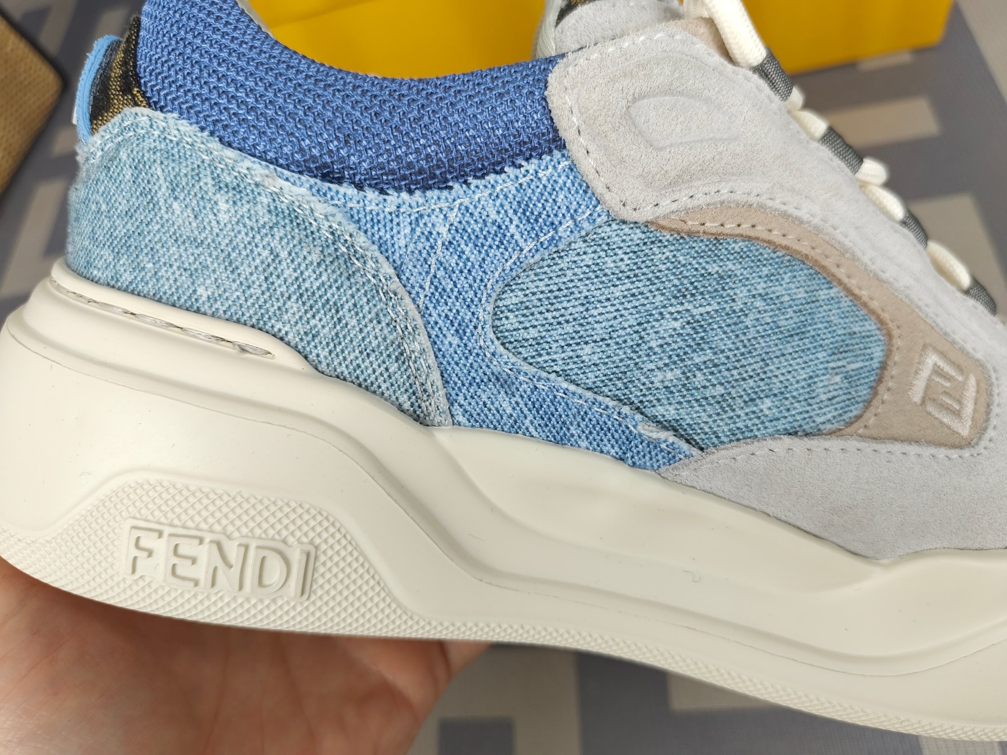 Fendi Style Leather Men's Shoes style reference detail image 5 from source 781875