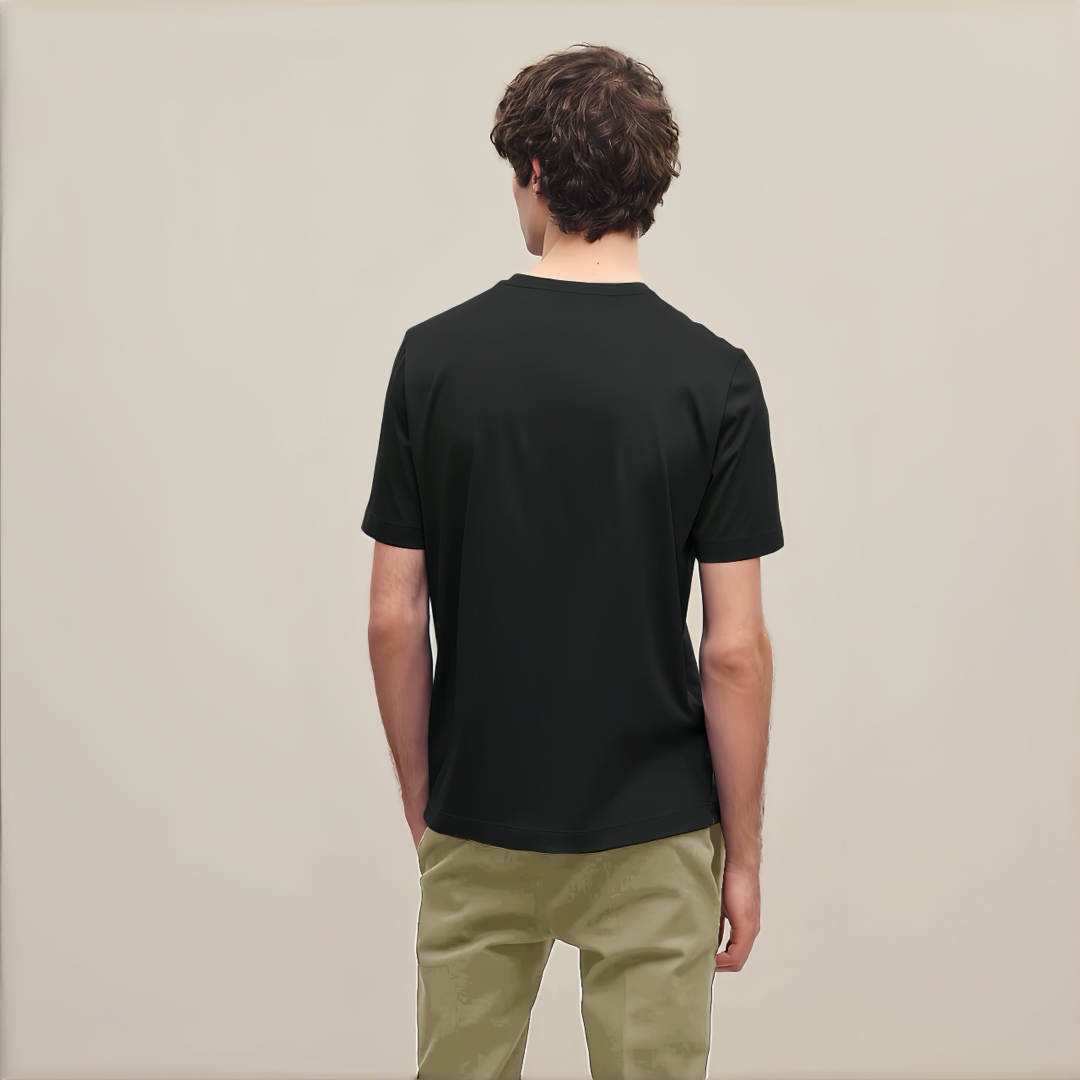 High-End 3D Geometric T-Shirts for Summer 2025: Quality Embroidery, Top Fabrics. - 图片 4