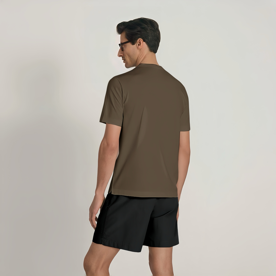 High-End 3D Geometric T-Shirts for Summer 2025: Quality Embroidery, Top Fabrics. - 图片 2