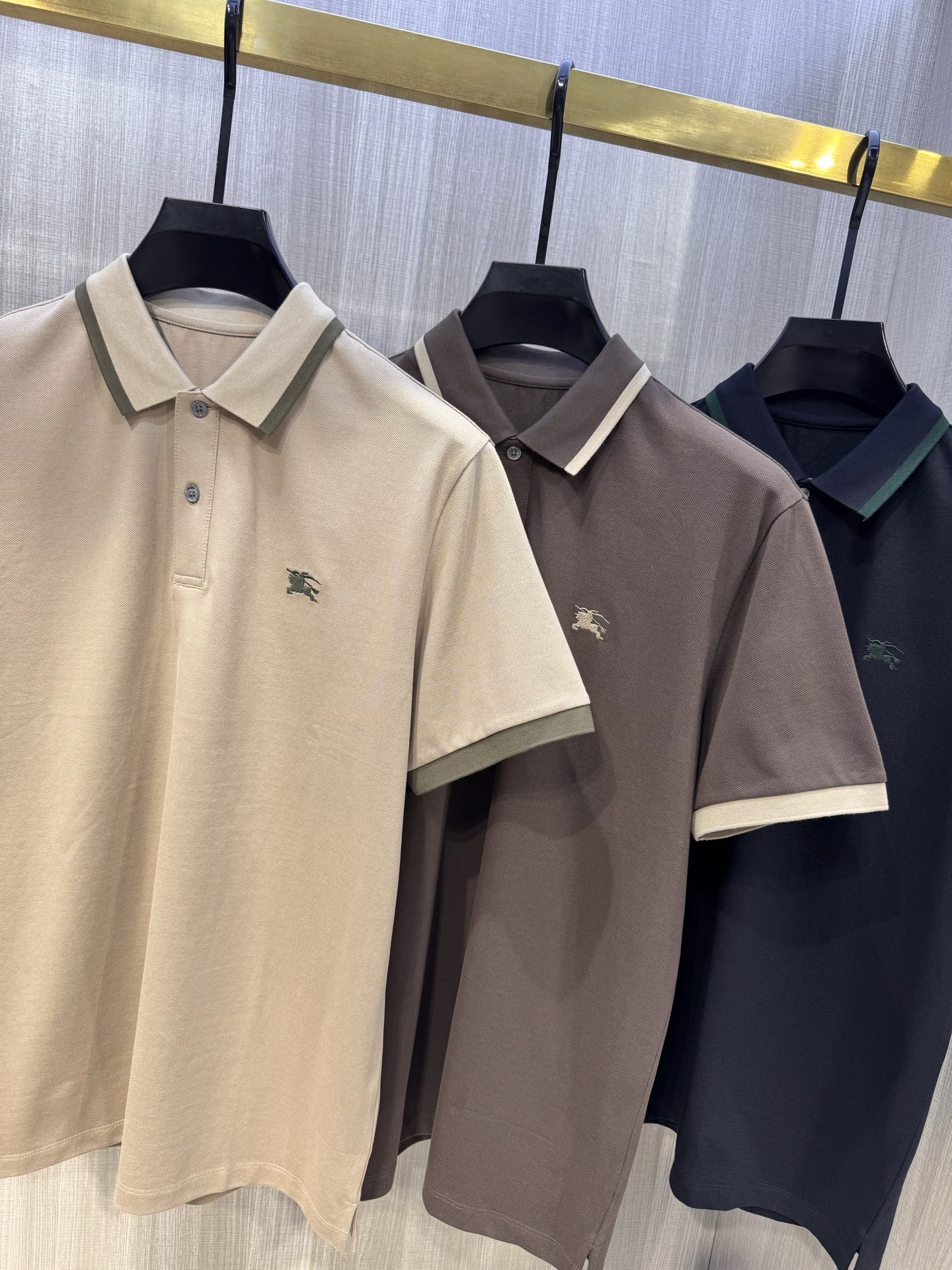 Men's Polo Shirt With Embroidered Logo, Short Sleeve Polo Shirt 3 i1747278060375 148 0 4