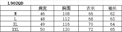 型号L902QD#，🧐模特图➕尺码表数据