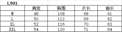 型号L901QD#，🧐模特图➕尺码表数据