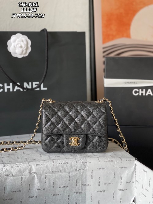 Classic Flap Mini Shoulder Bag with Chain Strap 1 Classic Flap Mini Shoulder Bag with Chain Strap