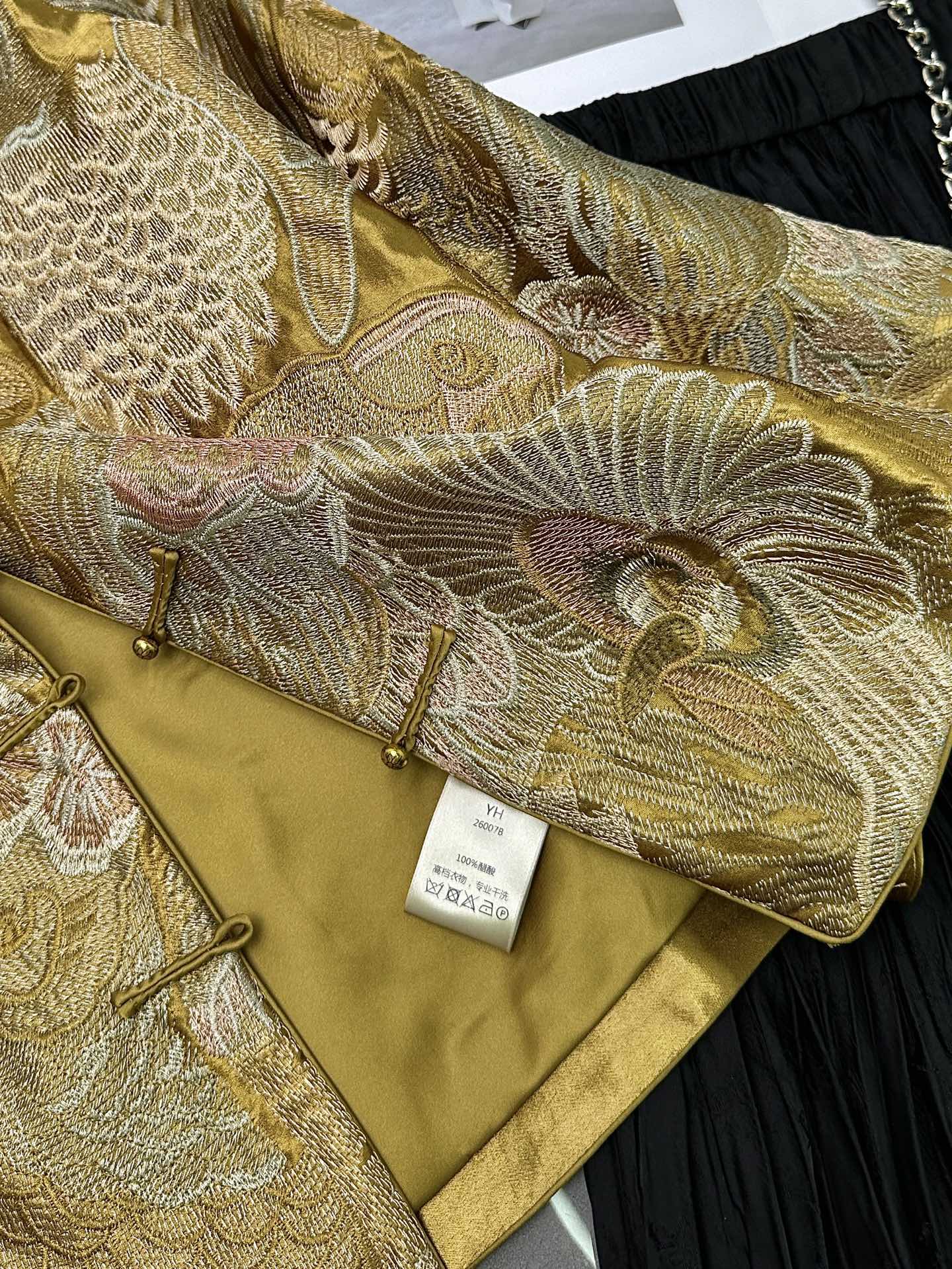 Elegant Embroidered Jacket, Handmade Frog Closures, High-Quality Fashion, S-XXL 5 i1758097983037 8102 0 2