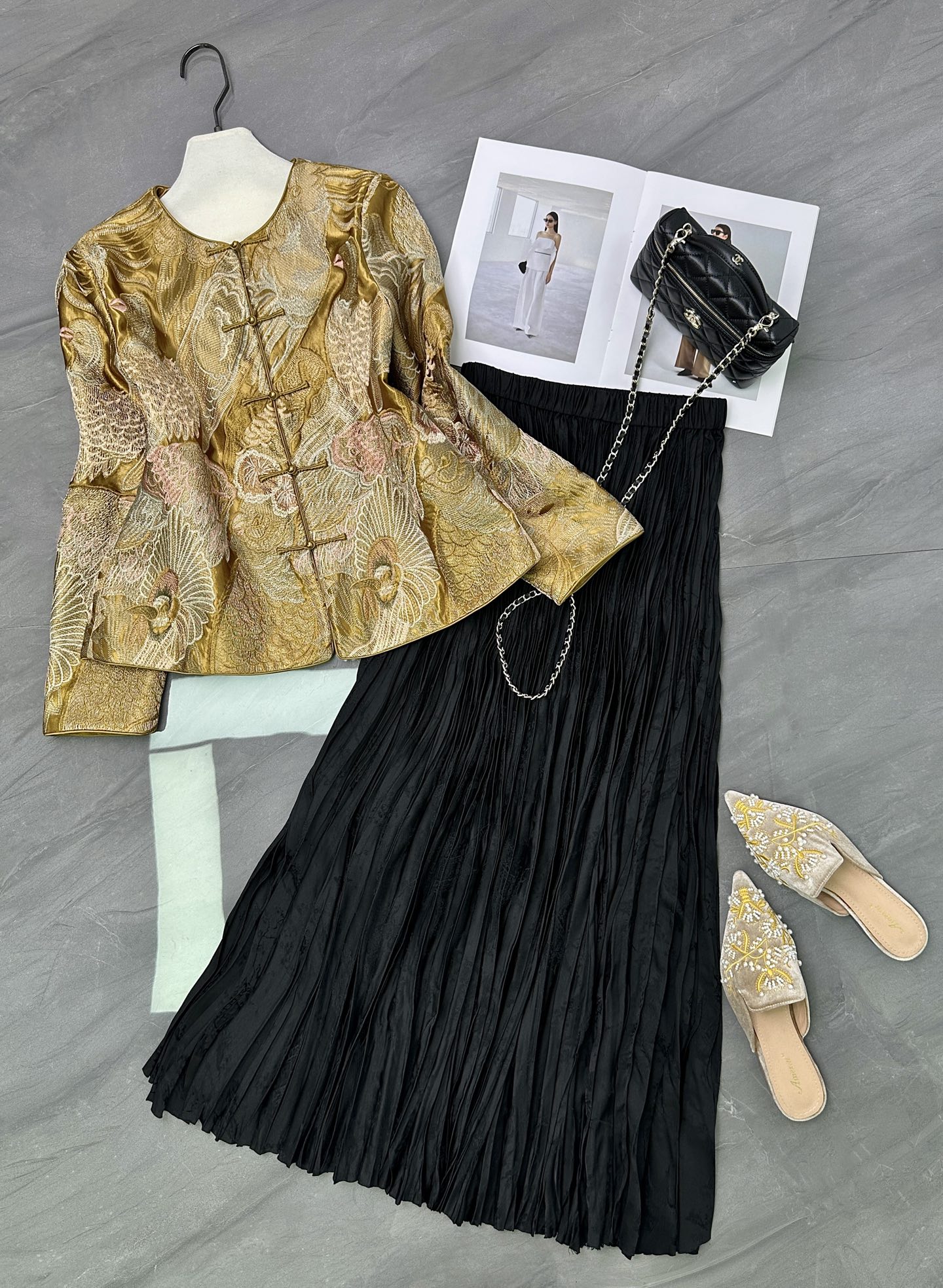 Elegant Embroidered Jacket, Handmade Frog Closures, High-Quality Fashion, S-XXL 1 i1758097983247 2773 0 0