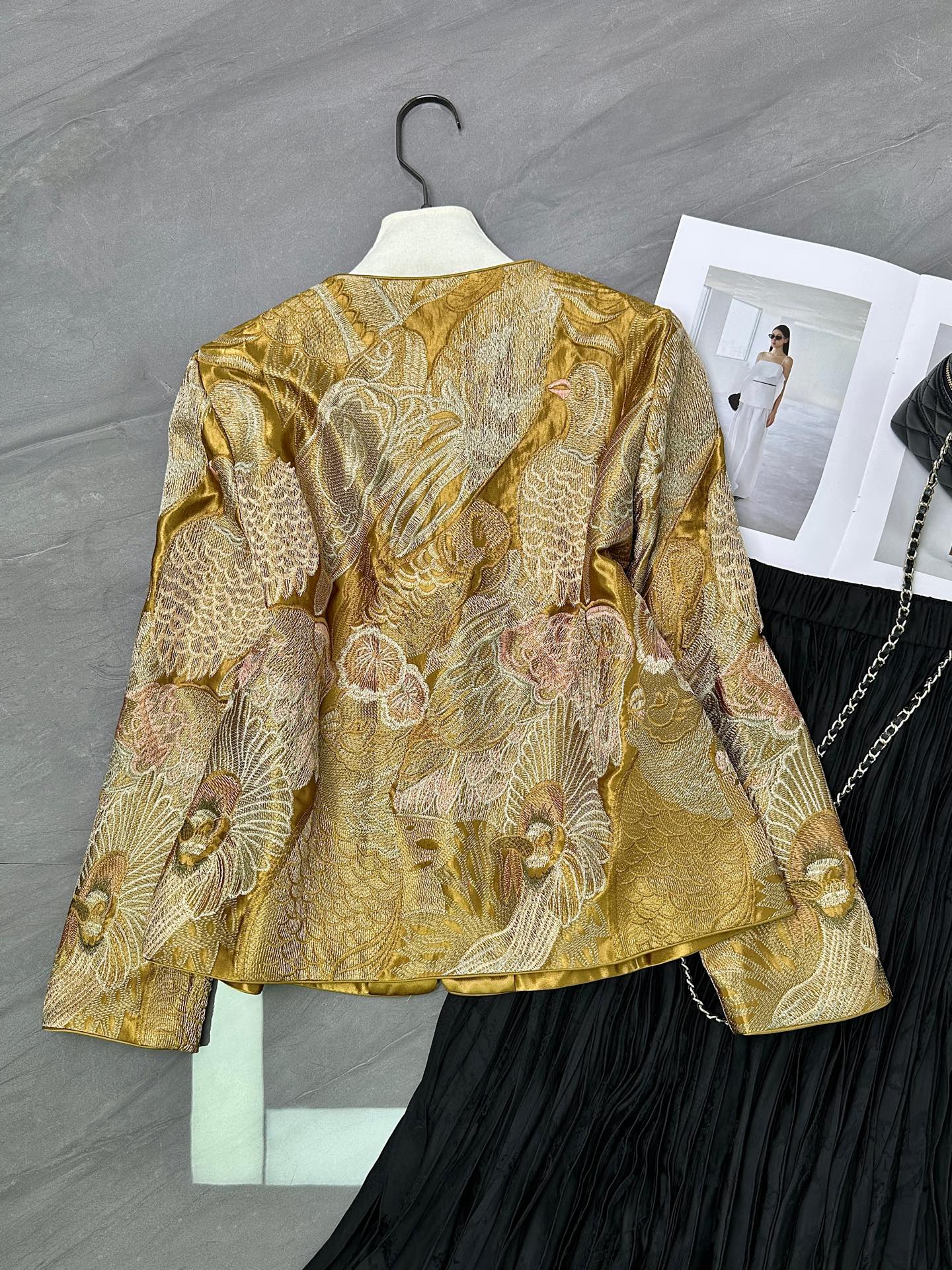 Elegant Embroidered Jacket, Handmade Frog Closures, High-Quality Fashion, S-XXL 4 i1758097983254 994 0 6