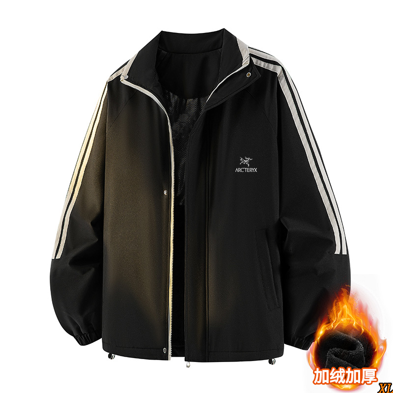 P160     ARC’TERYX始祖鸟       独家实拍上新冬季高品质运动户外风外套潮流修身薄款立领夹克加绒加厚夹克，本季主打，货源充足，放心主推，高端品质，经典设计，做工出色，经典百搭，上身效果极佳