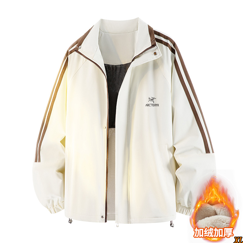 P160     ARC’TERYX始祖鸟       独家实拍上新冬季高品质运动户外风外套潮流修身薄款立领夹克加绒加厚夹克，本季主打，货源充足，放心主推，高端品质，经典设计，做工出色，经典百搭，上身效果极佳