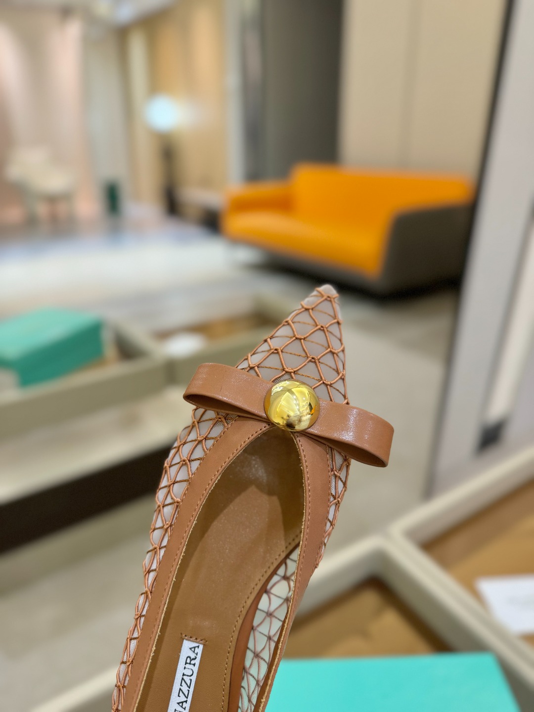 
  2025 春夏款 
𝘼𝙦𝙪𝙖𝙯𝙯𝙪𝙧* 菠萝🍍
 Gatsby Sling 平底凉鞋  
ʚɞ  