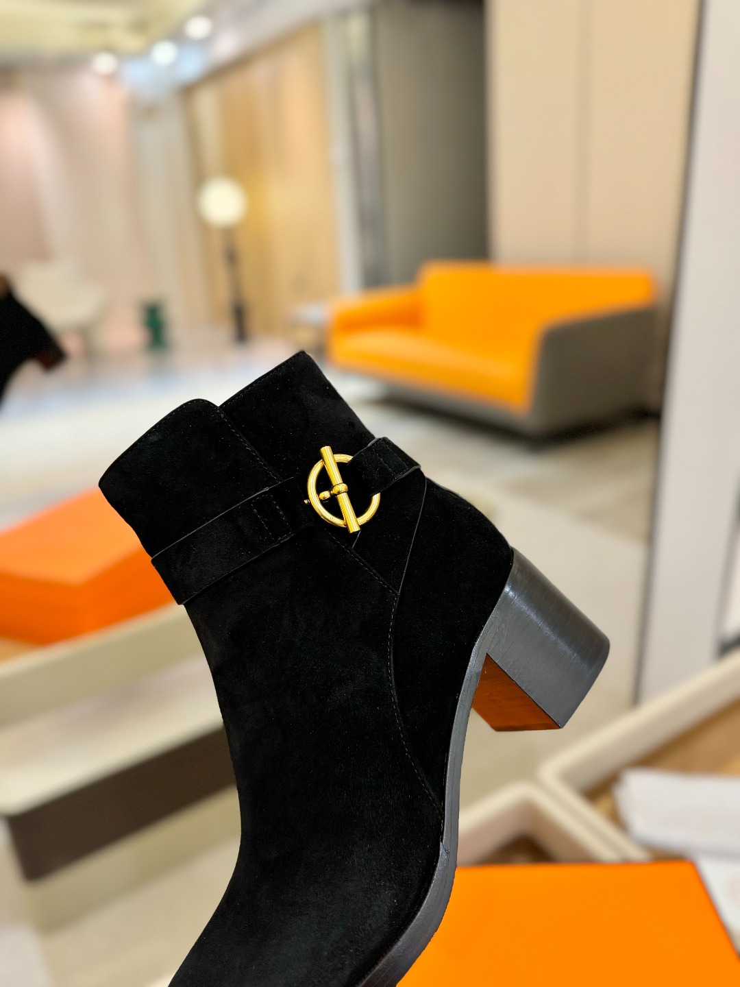 Hermes 🐴 高级 辣妹爱马仕 justine 小牛皮 圆头套筒 骑士筒靴顶级牛品匠心好货!!经典再