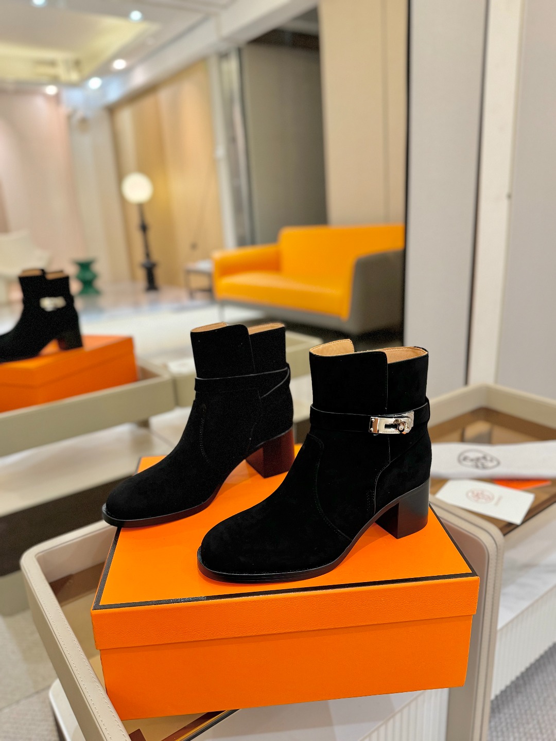 Hermes 🐴 高级 辣妹 爱马仕 justine 小牛皮 圆头套筒 骑士筒靴顶级牛品匠心好货!!经典