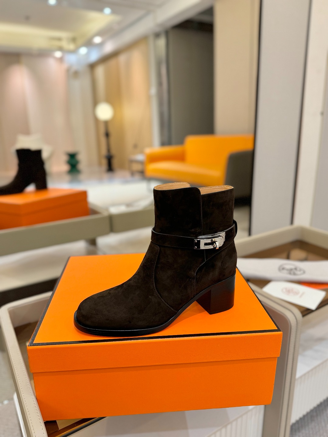 Hermes 🐴 高级 辣妹 爱马仕 justine 小牛皮 圆头套筒 骑士筒靴顶级牛品匠心好货!!经典