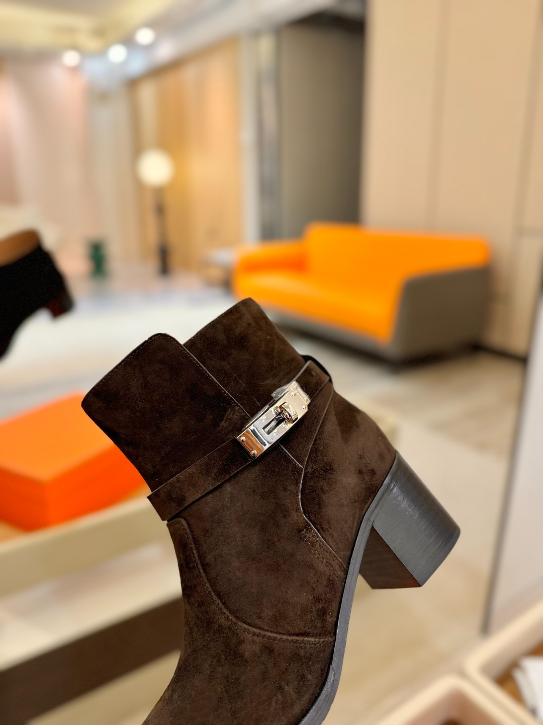 Hermes 🐴 高级 辣妹 爱马仕 justine 小牛皮 圆头套筒 骑士筒靴顶级牛品匠心好货!!经典