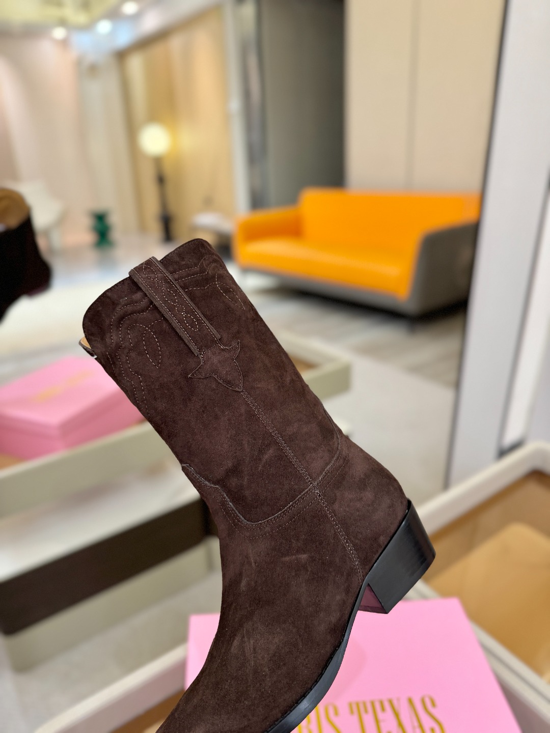 𝙋𝙖𝙧𝙞𝙨 𝙏𝙚𝙭𝙖𝙨 德州巴黎 Paris Texas 西部短战靴 ♡优雅风格，创造不一样的感觉！♡ 