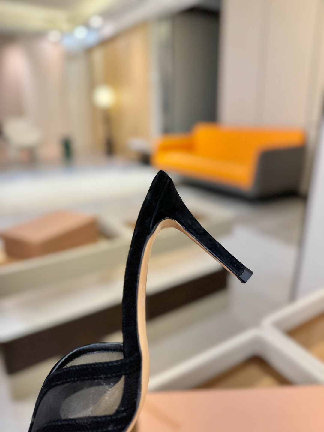 Gianvito rossi 👠顶级版本!代购品质!👡施华洛奇水钻圆头高跟拖鞋,宛如从童话中走来的仙履😜