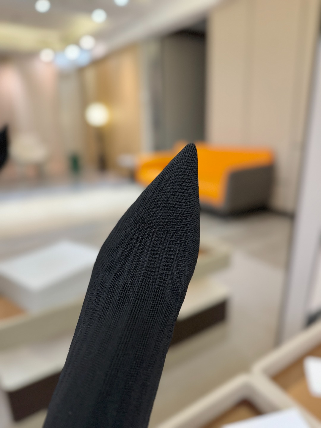 Balmain巴尔曼2025秋冬新款针织过膝弹力靴！海外订购原版1:1完美复刻！📛鞋面：原版定制飞织鞋面