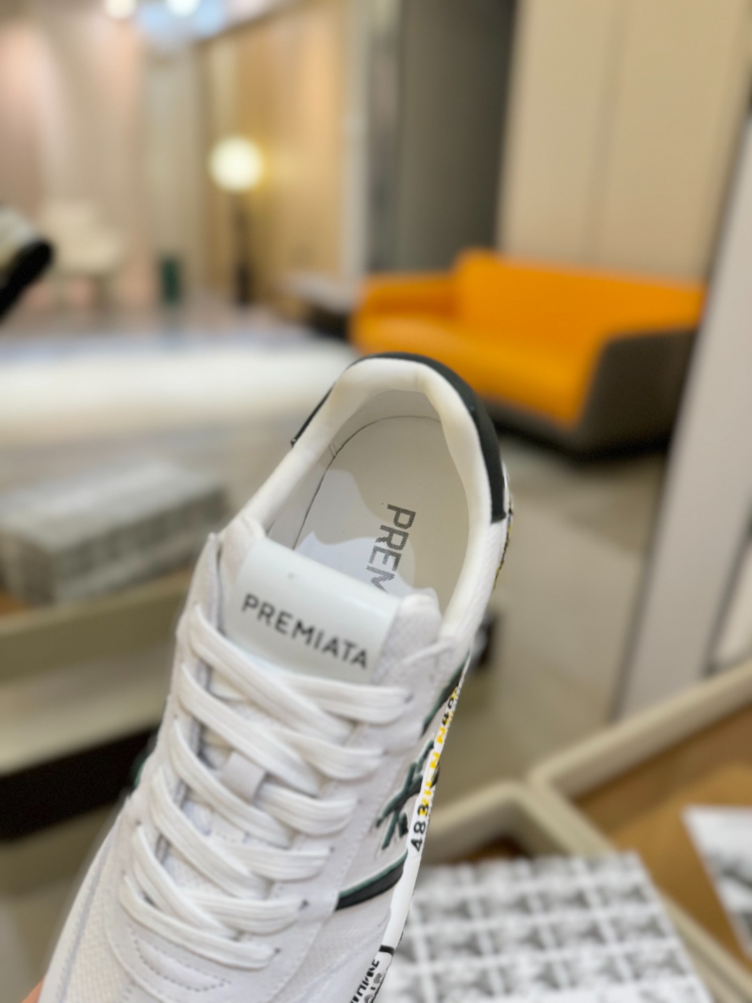 普瑞米亚达 Premiata Lander Trainers 兰诺系列米字低帮复古百搭 休闲训练运动鞋p