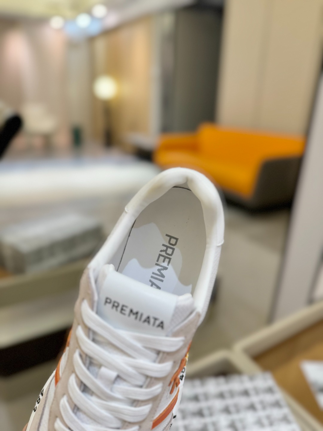 普瑞米亚达 Premiata Lander Trainers 兰诺系列米字低帮复古百搭 休闲训练运动鞋p