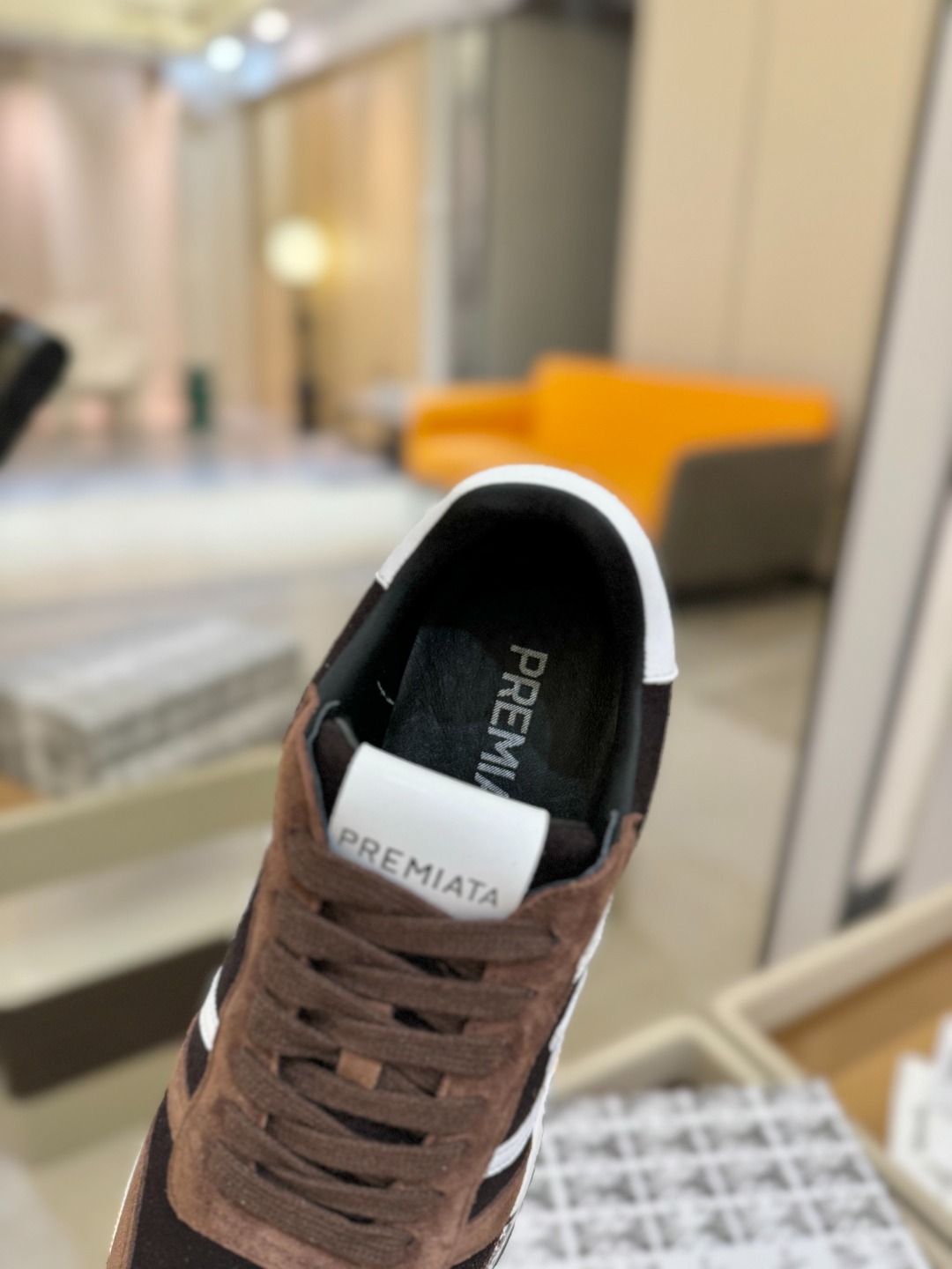 普瑞米亚达 Premiata Lander Trainers 兰诺系列米字低帮复古百搭 休闲训练运动鞋p