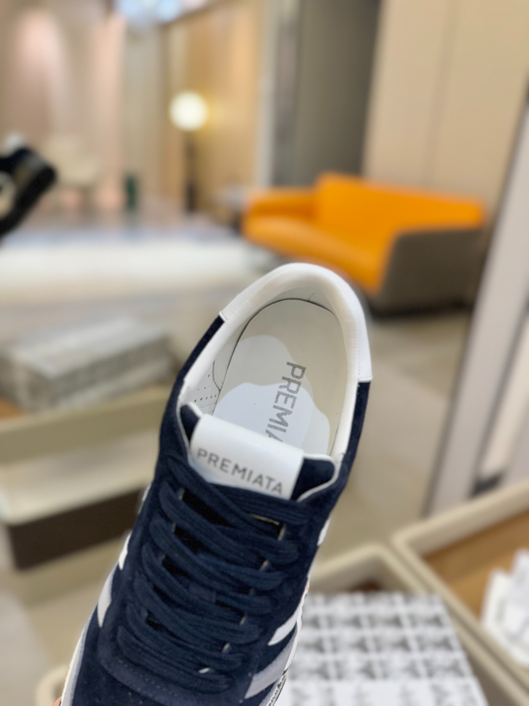 普瑞米亚达 Premiata Lander Trainers 兰诺系列米字低帮复古百搭 休闲训练运动鞋p