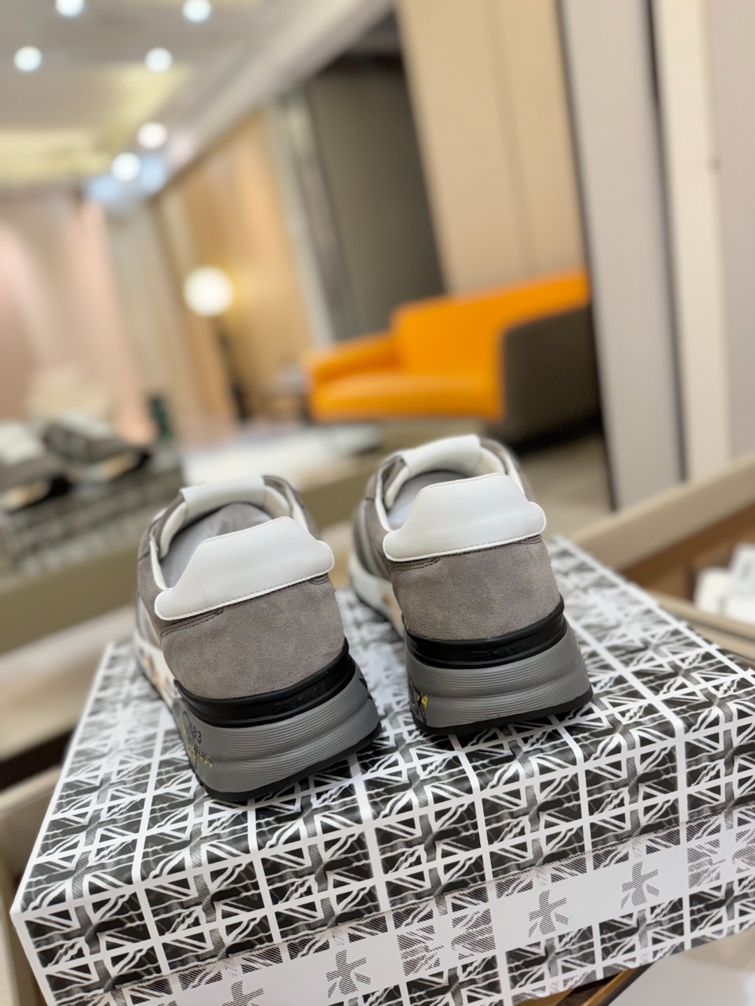 普瑞米亚达 Premiata Lander Trainers 兰诺系列米字低帮复古百搭 休闲训练运动鞋p