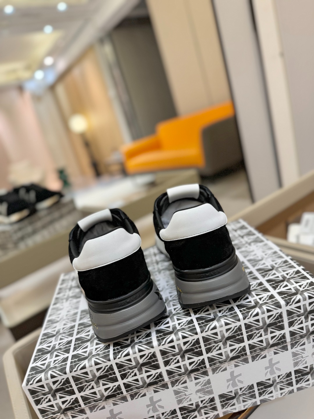 普瑞米亚达 Premiata Lander Trainers 兰诺系列米字低帮复古百搭 休闲训练运动鞋p