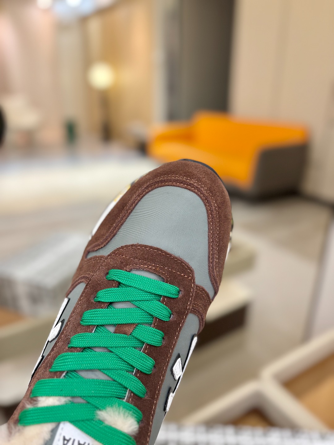 普瑞米亚达 Premiata Lander Trainers 兰诺系列米字低帮复古百搭 休闲训练运动鞋p