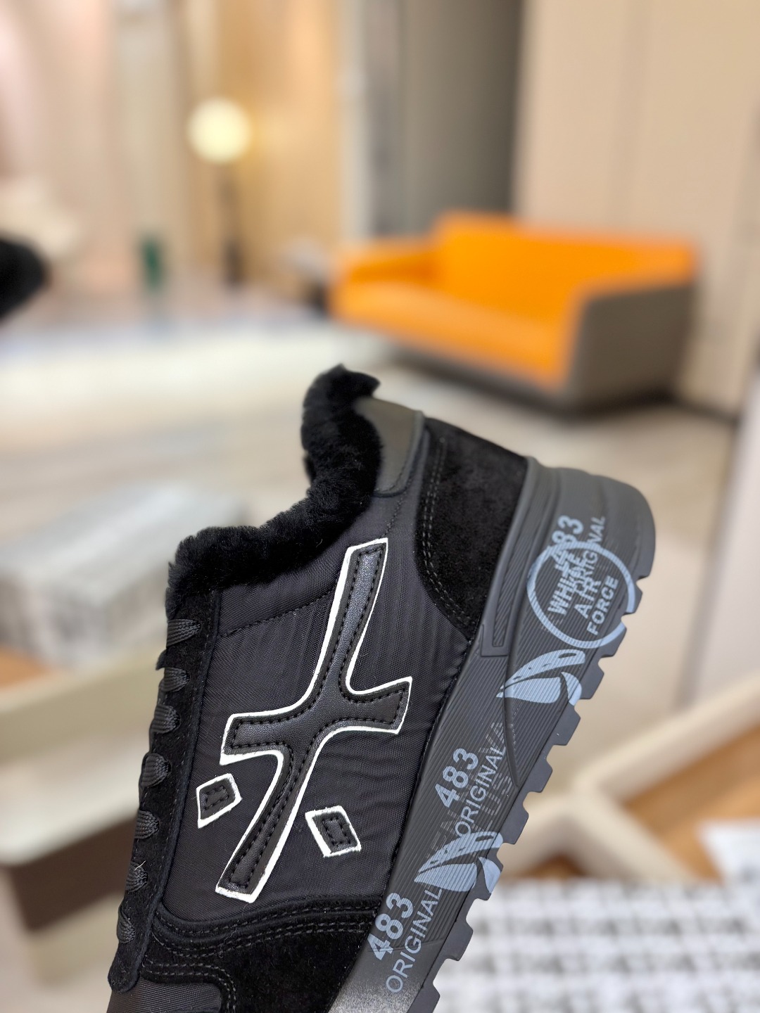 普瑞米亚达 Premiata Lander Trainers 兰诺系列米字低帮复古百搭 休闲训练运动鞋p