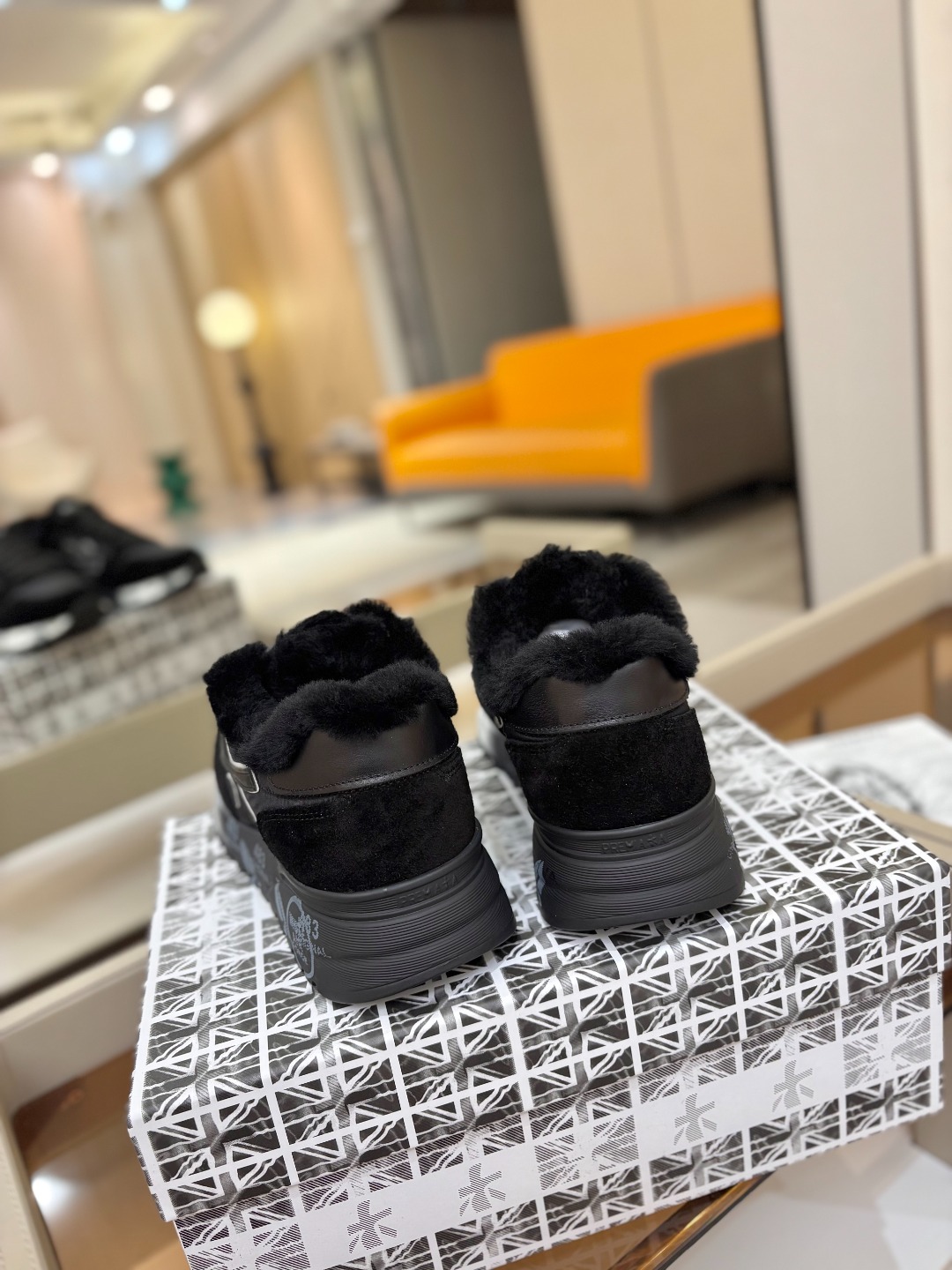 普瑞米亚达 Premiata Lander Trainers 兰诺系列米字低帮复古百搭 休闲训练运动鞋p