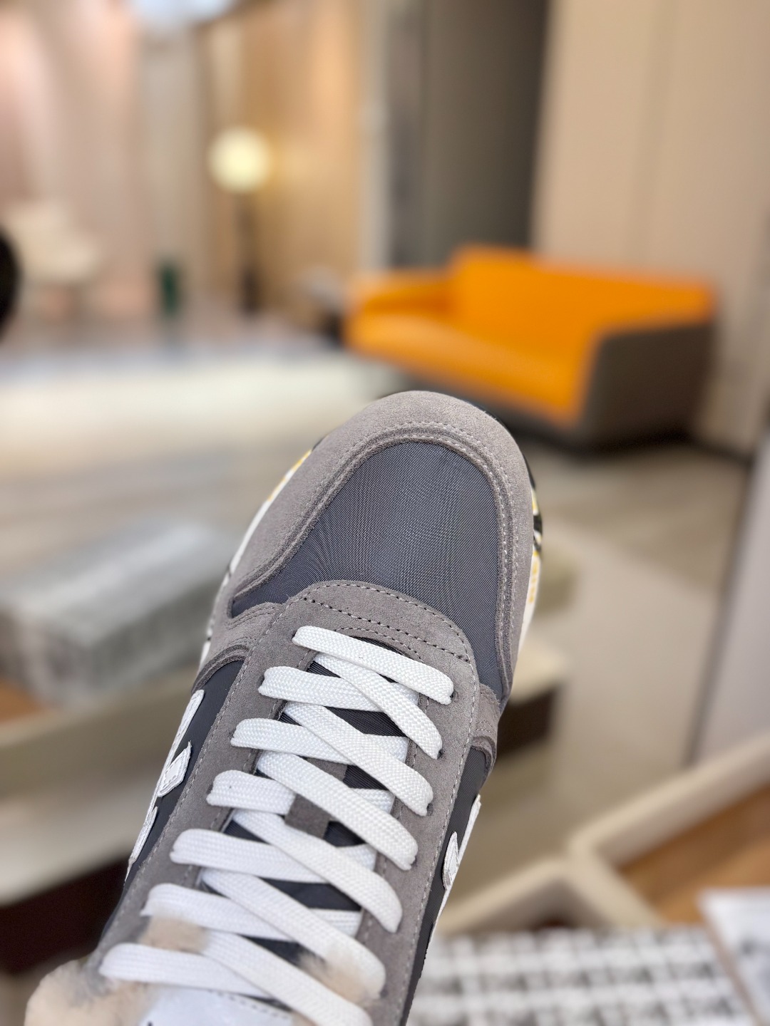 普瑞米亚达 Premiata Lander Trainers 兰诺系列米字低帮复古百搭 休闲训练运动鞋p