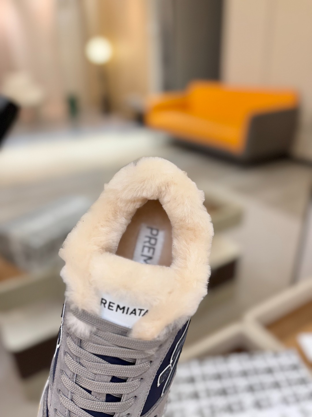 普瑞米亚达 Premiata Lander Trainers 兰诺系列米字低帮复古百搭 休闲训练运动鞋p