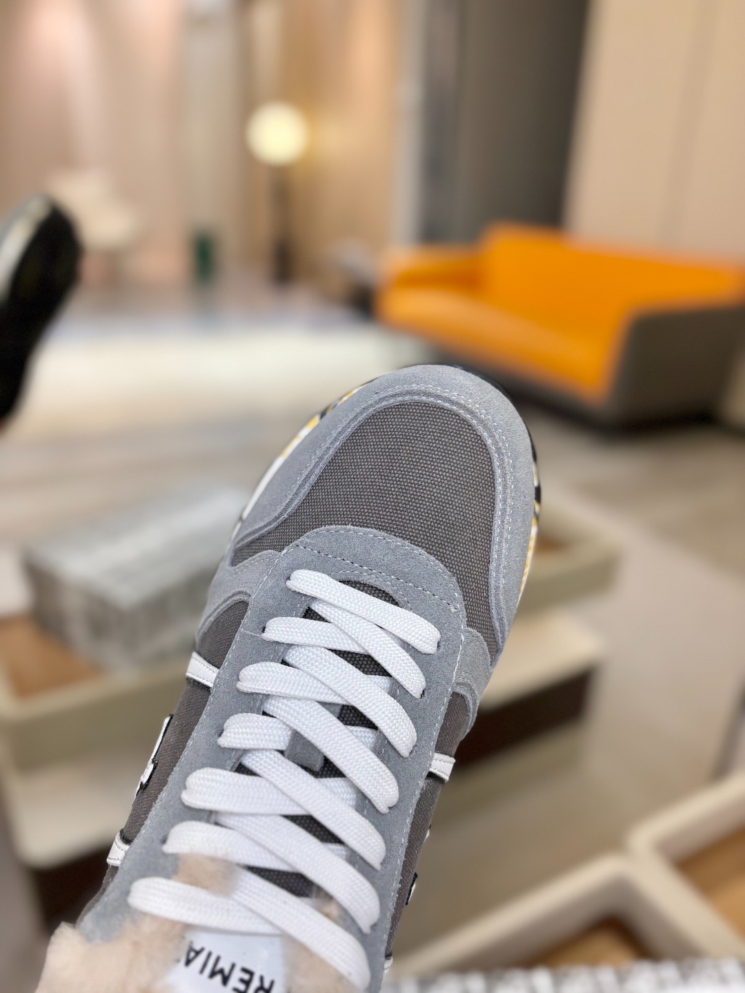 普瑞米亚达 Premiata Lander Trainers 兰诺系列米字低帮复古百搭 休闲训练运动鞋p