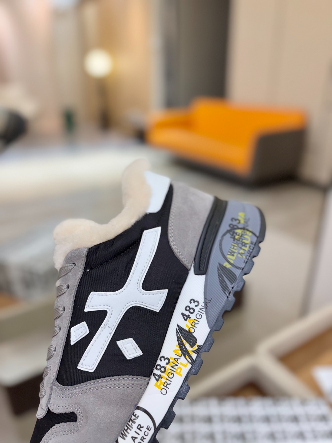 普瑞米亚达 Premiata Lander Trainers 兰诺系列米字低帮复古百搭 休闲训练运动鞋p