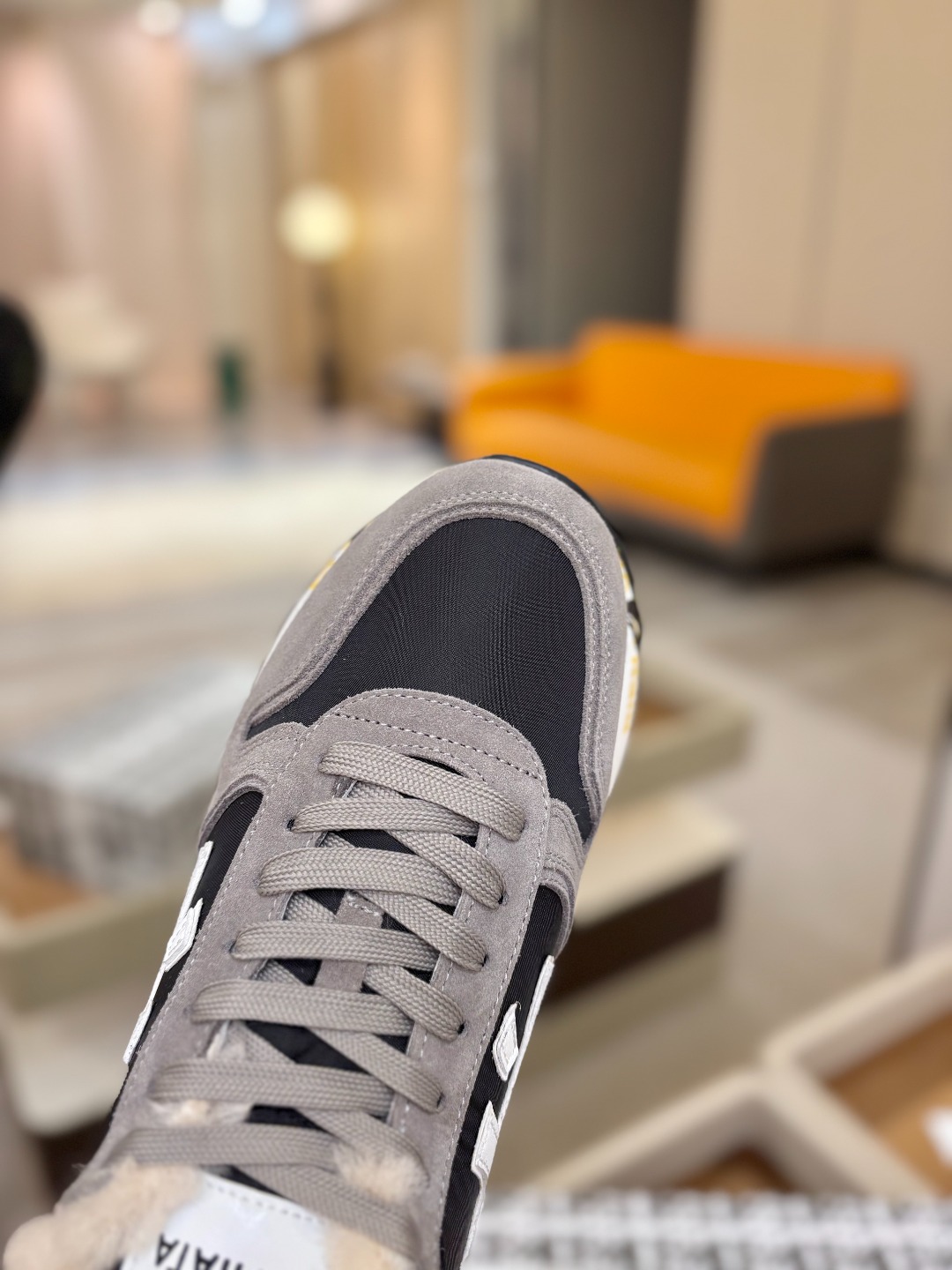 普瑞米亚达 Premiata Lander Trainers 兰诺系列米字低帮复古百搭 休闲训练运动鞋p