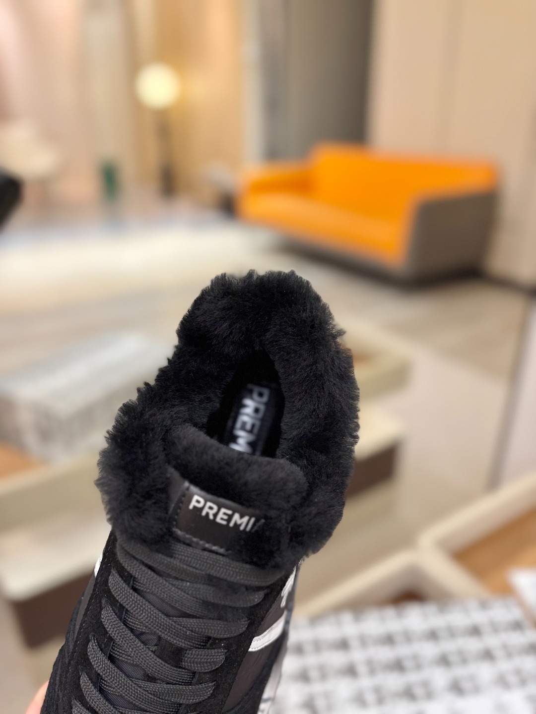 普瑞米亚达 Premiata Lander Trainers 兰诺系列米字低帮复古百搭 休闲训练运动鞋p