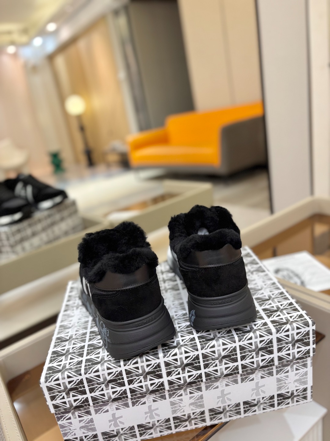 普瑞米亚达 Premiata Lander Trainers 兰诺系列米字低帮复古百搭 休闲训练运动鞋p