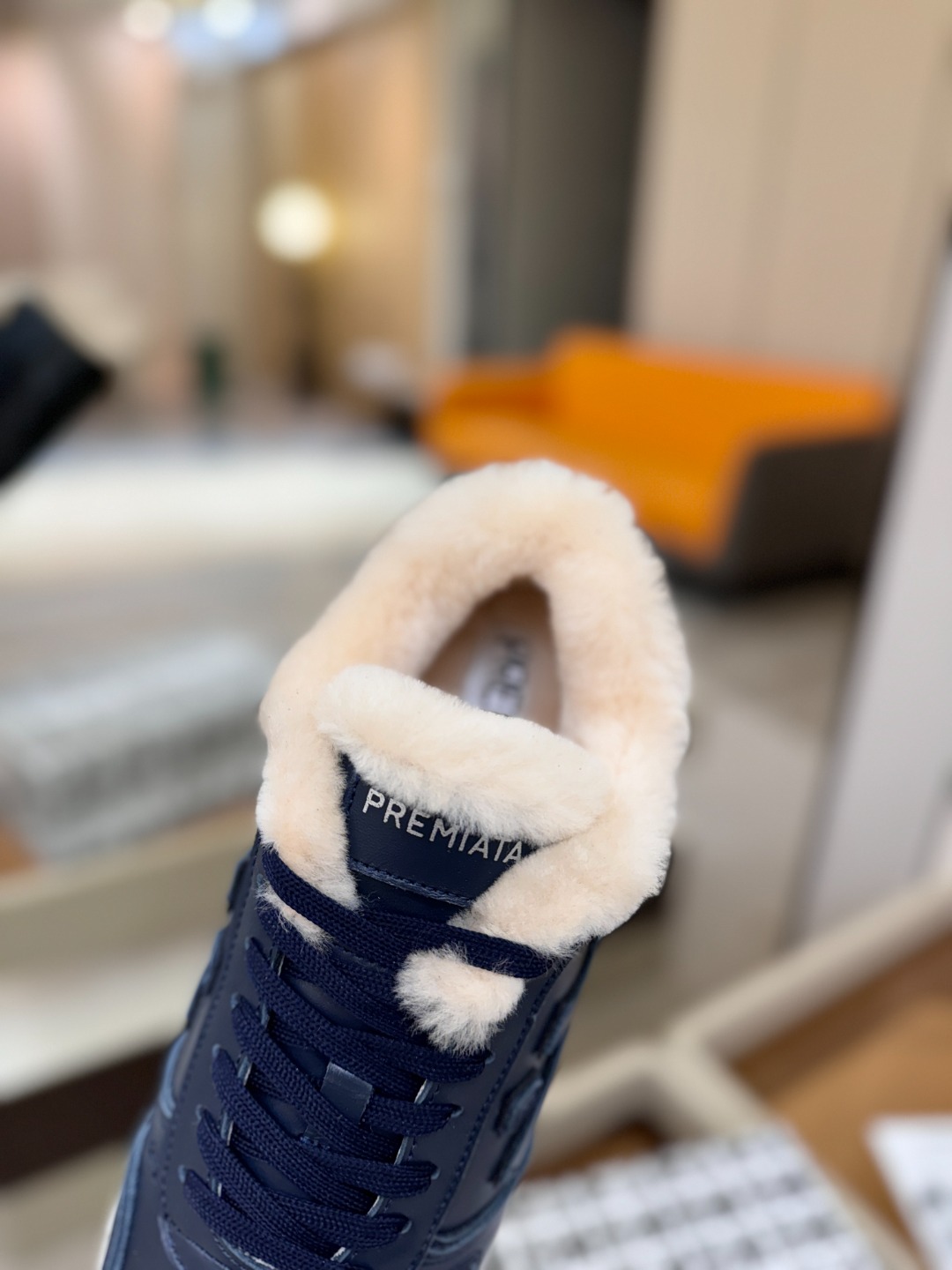 毛里 普瑞米亚达 Premiata Lander Trainers 兰诺系列米字低帮复古百搭 休闲训练运