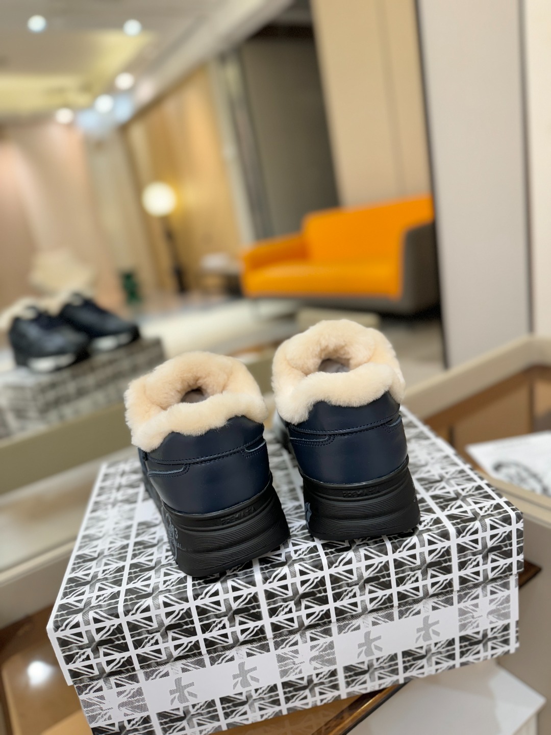 毛里 普瑞米亚达 Premiata Lander Trainers 兰诺系列米字低帮复古百搭 休闲训练运