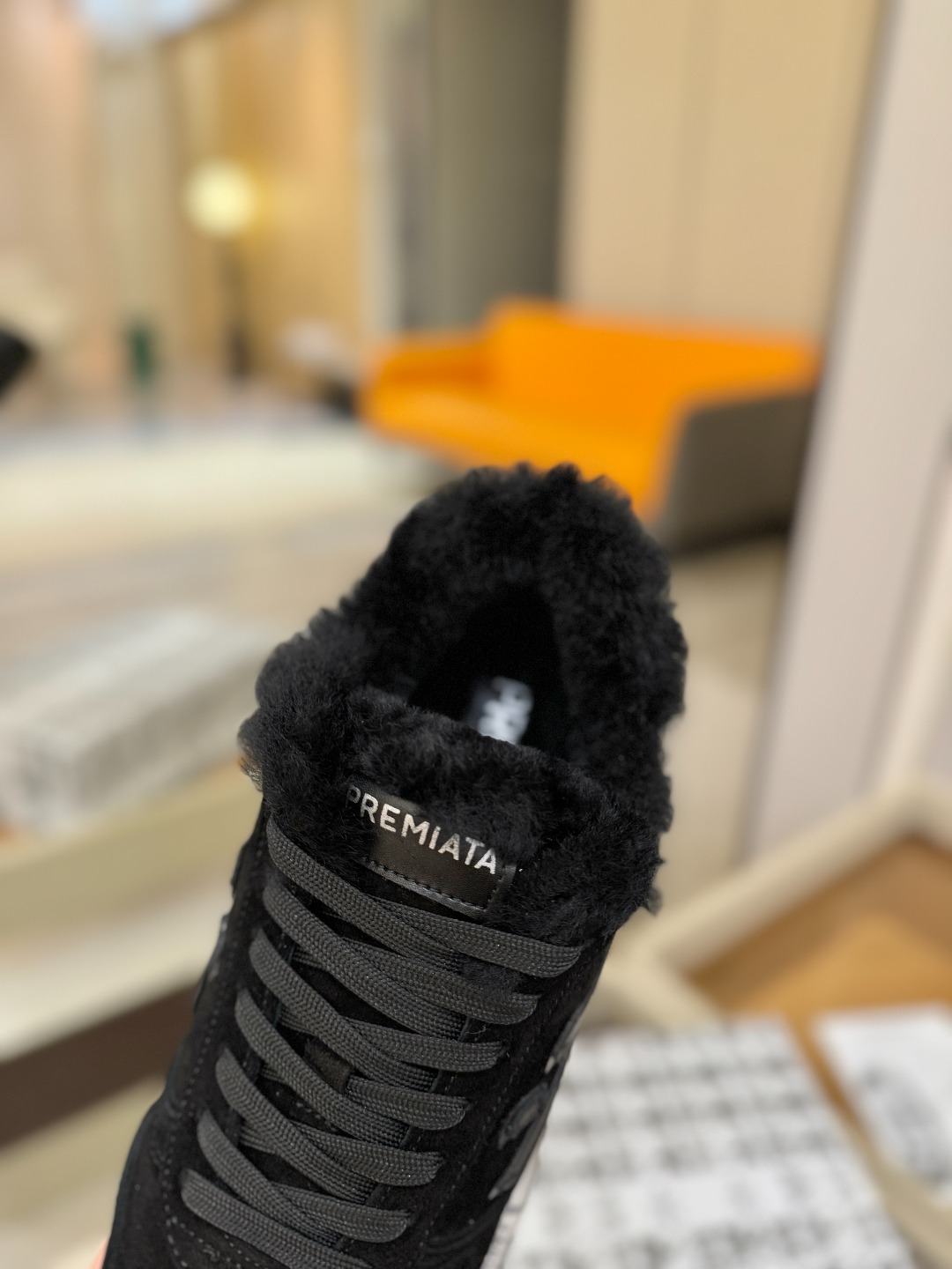 毛里 普瑞米亚达 Premiata Lander Trainers 兰诺系列米字低帮复古百搭 休闲训练运