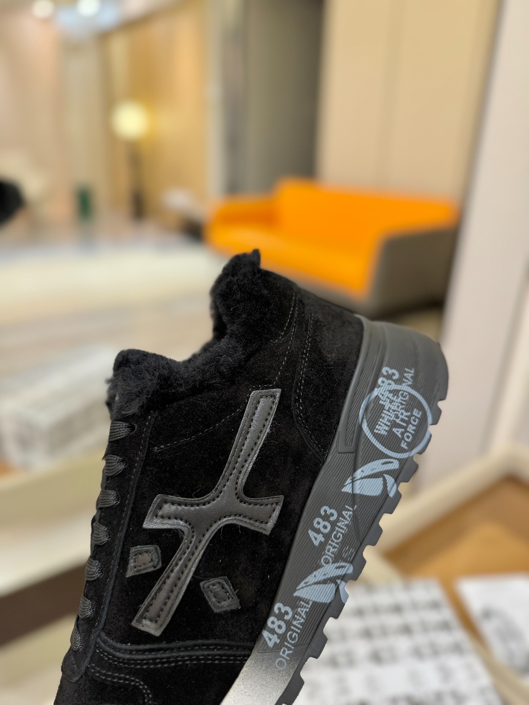 毛里 普瑞米亚达 Premiata Lander Trainers 兰诺系列米字低帮复古百搭 休闲训练运