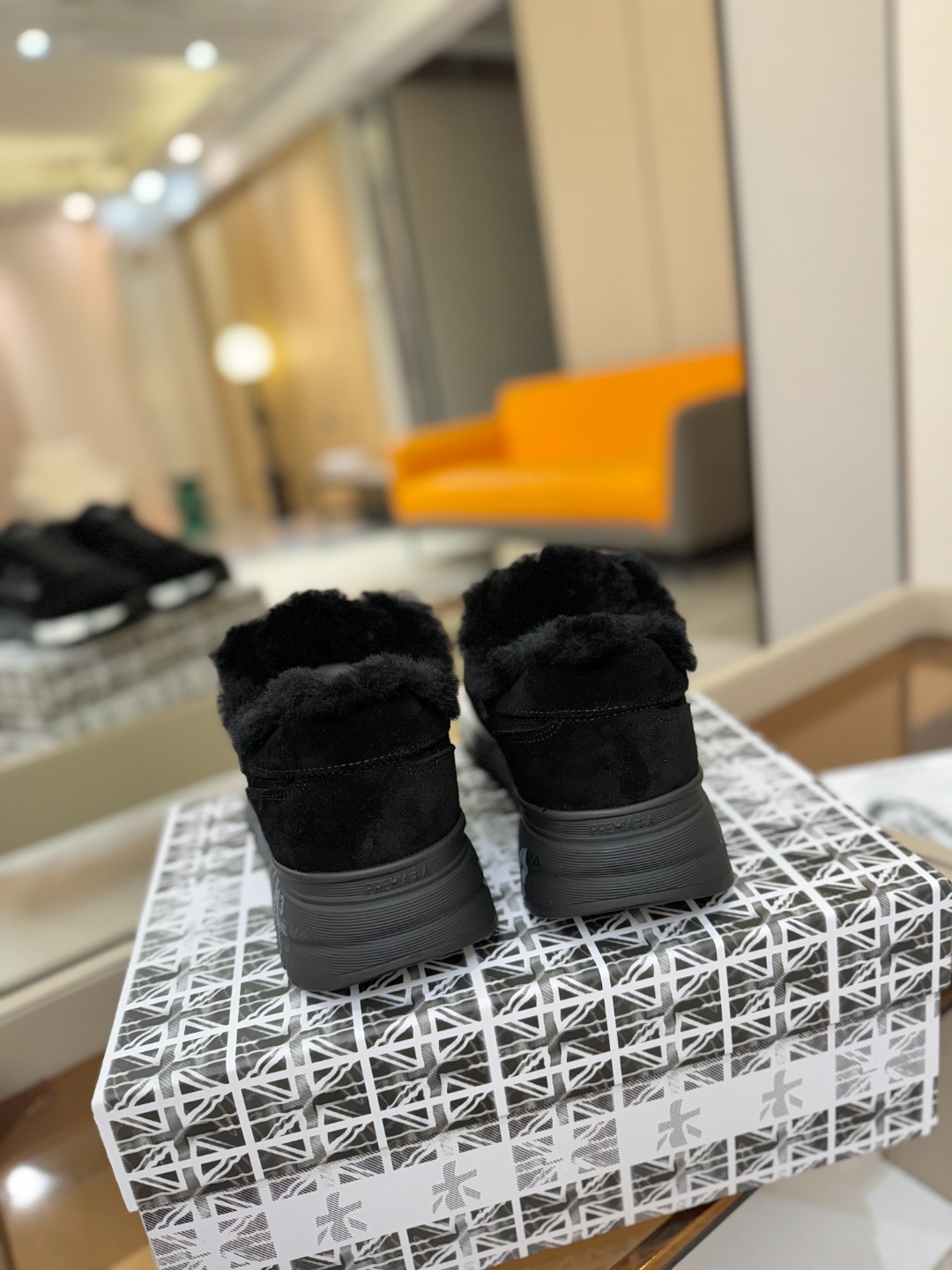 毛里 普瑞米亚达 Premiata Lander Trainers 兰诺系列米字低帮复古百搭 休闲训练运