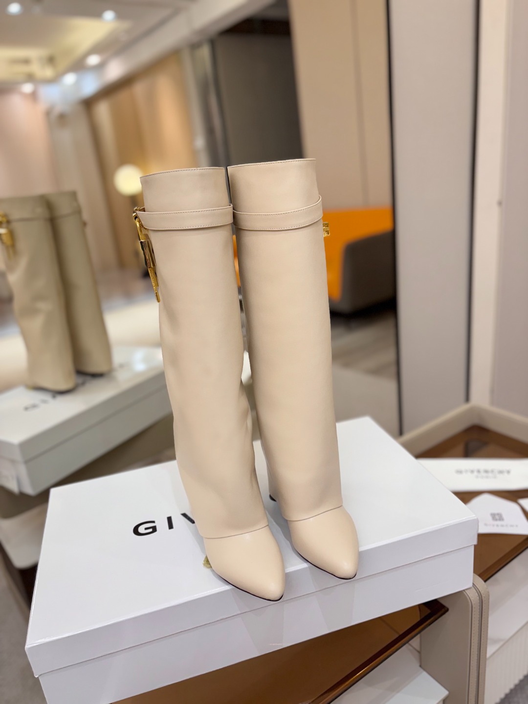 Givenchy Shark Lock Pant High Boots
