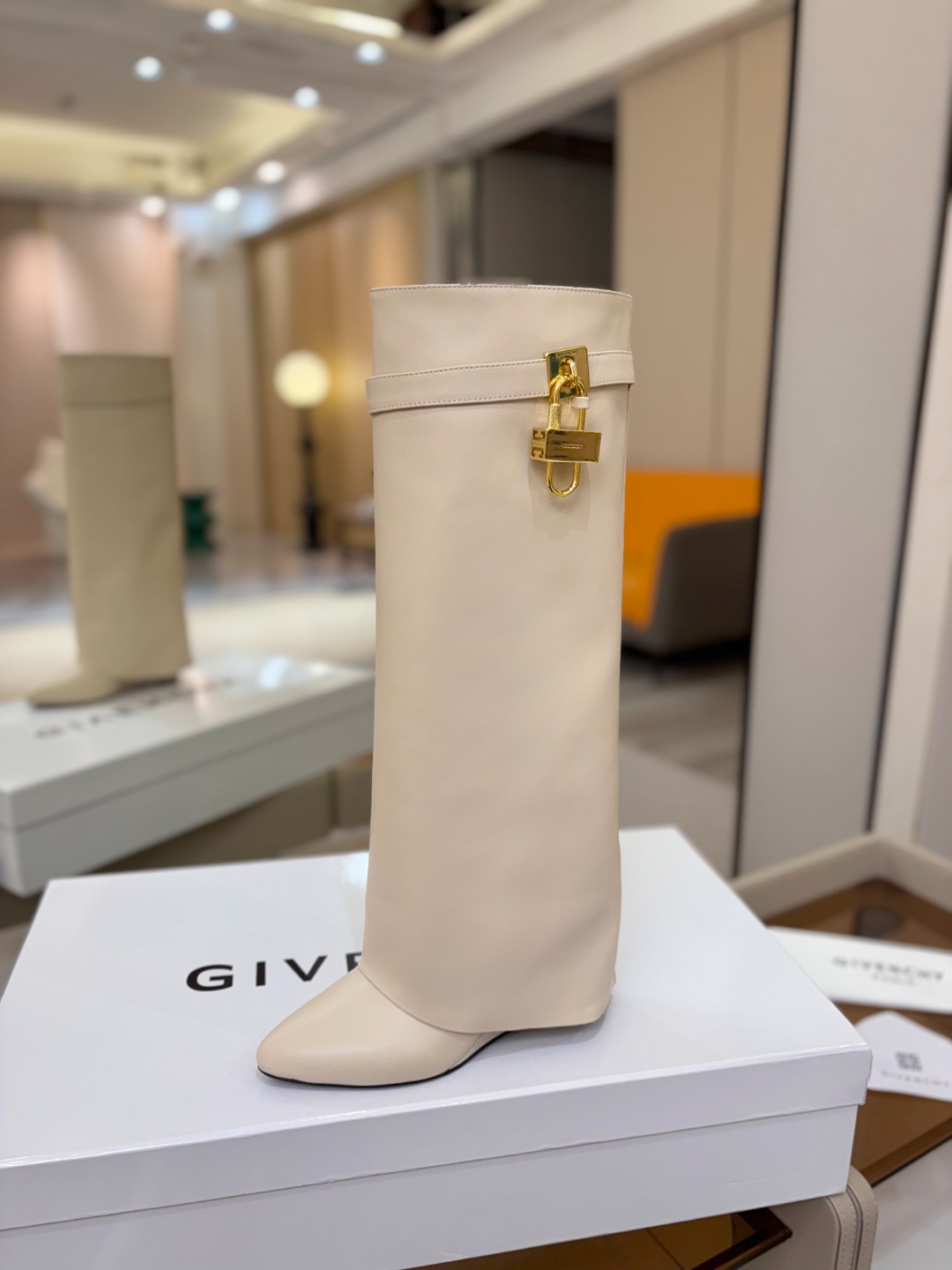 Givenchy Shark Lock Pant High Boots