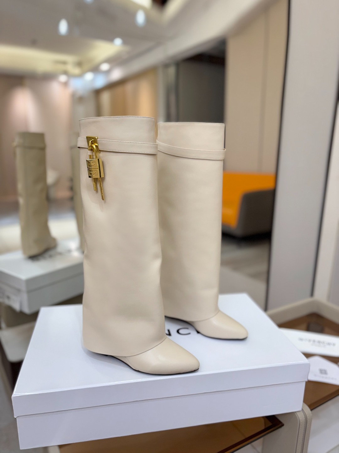 Givenchy Shark Lock Pant High Boots