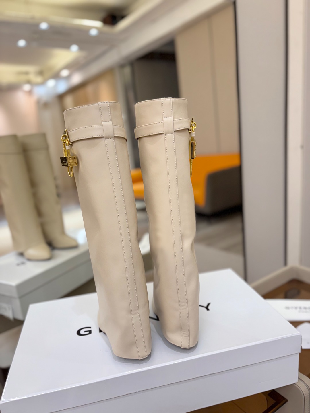 Givenchy Shark Lock Pant High Boots