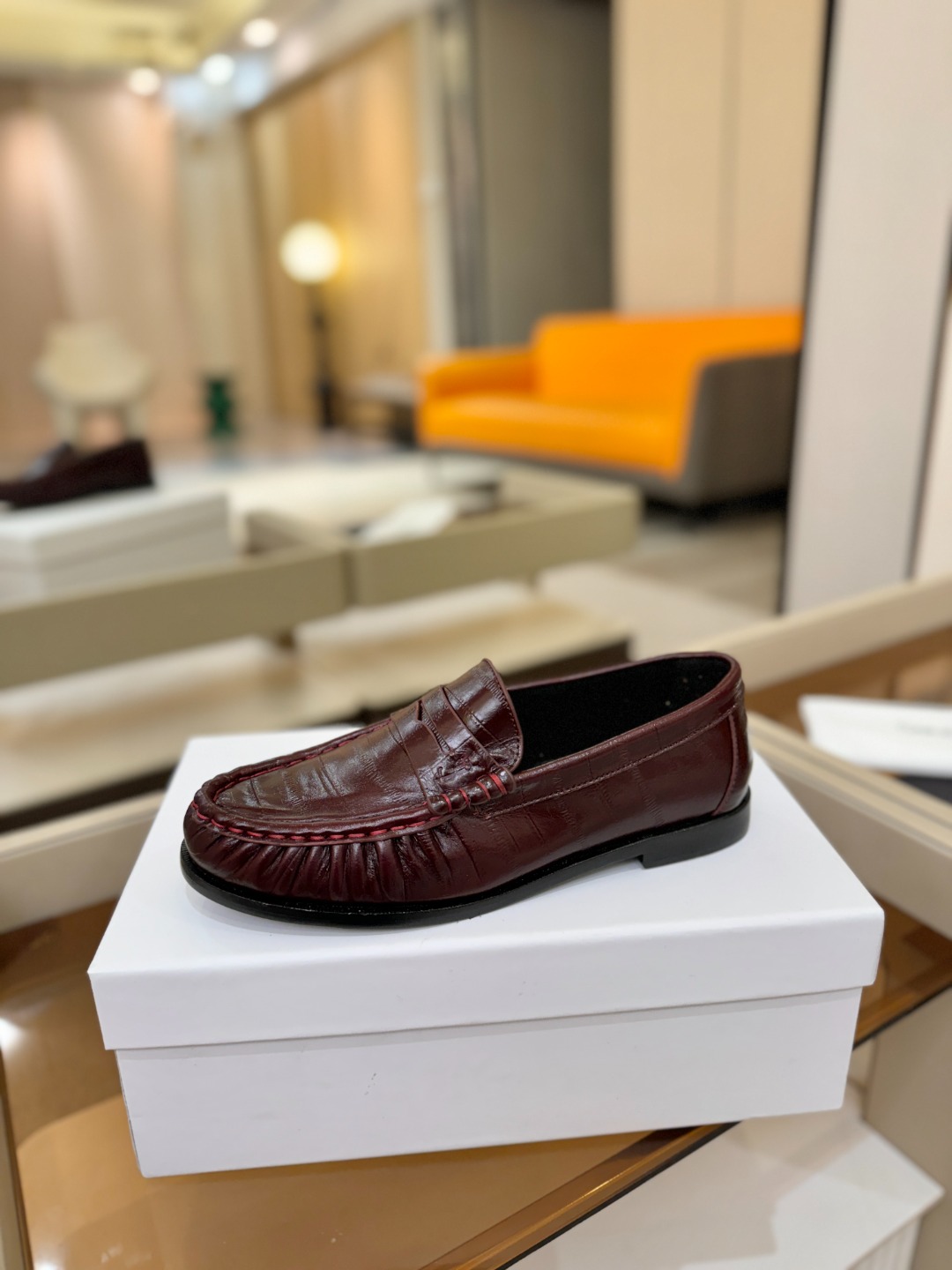 （情侣款） SAINT LAURENT圣罗兰新款褶皱乐福鞋系列🤝🤝YSL女孩的松弛感真的被狠狠拿捏 简直