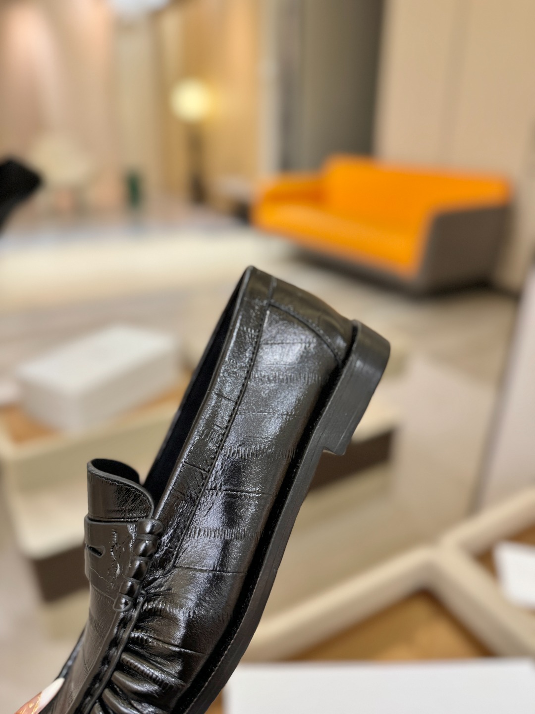 （情侣款） SAINT LAURENT圣罗兰新款褶皱乐福鞋系列🤝🤝YSL女孩的松弛感真的被狠狠拿捏 简直