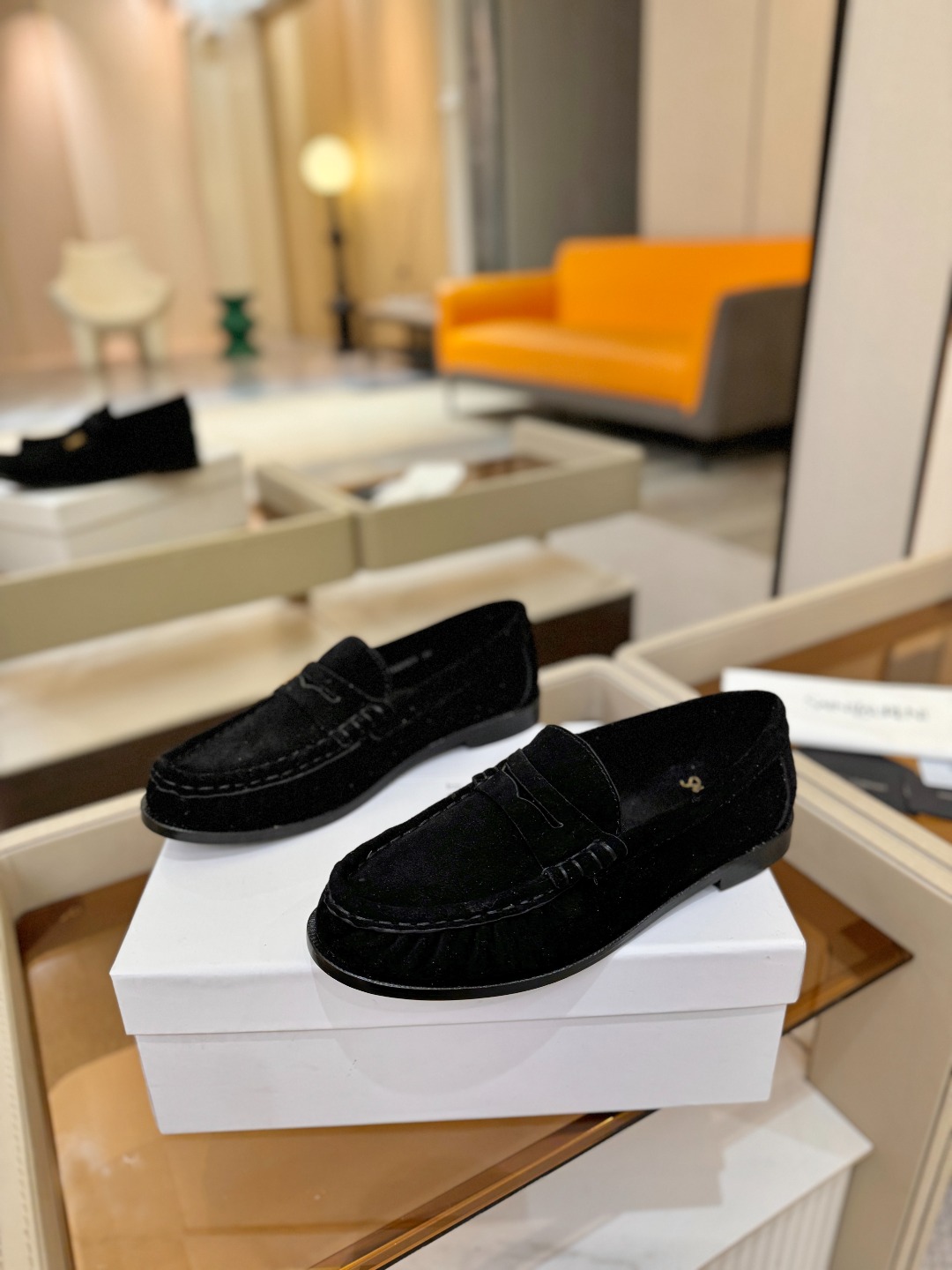 （情侣款） SAINT LAURENT圣罗兰新款褶皱乐福鞋系列🤝🤝YSL女孩的松弛感真的被狠狠拿捏 简直