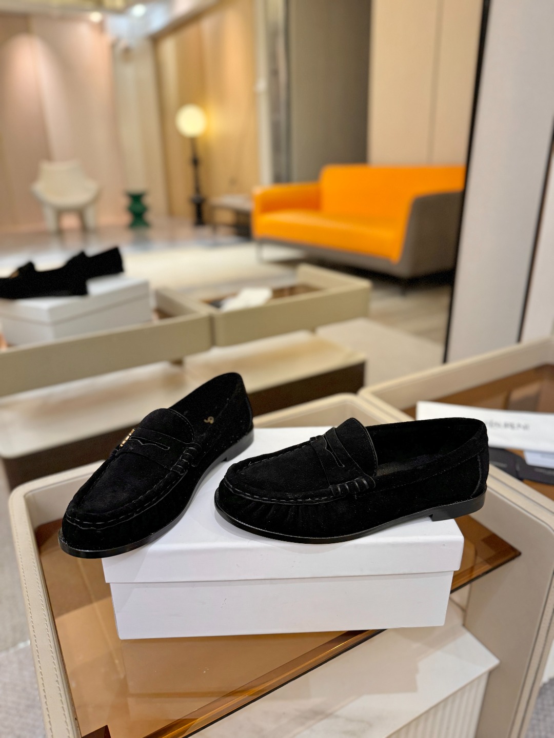 （情侣款） SAINT LAURENT圣罗兰新款褶皱乐福鞋系列🤝🤝YSL女孩的松弛感真的被狠狠拿捏 简直